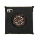 Rustic Style Outdoor Square Propane Fire Pit, 40,000 Btu