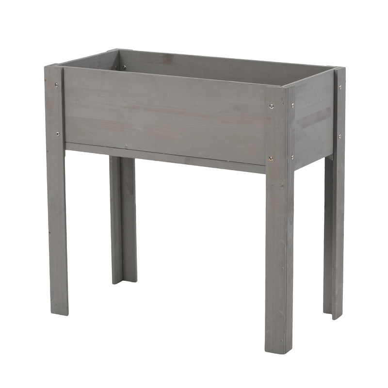 Raised Garden Bed With Legs, Elevated Planter Box For Outdoor Plants