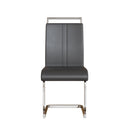 Modern Dining Chairs With Padded Seat, High Back