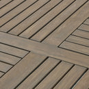 Hermosa - Outdoor Acacia Wood Table Circular Design