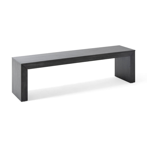 Acacia Wood Dining Bench, Farmhouse Style