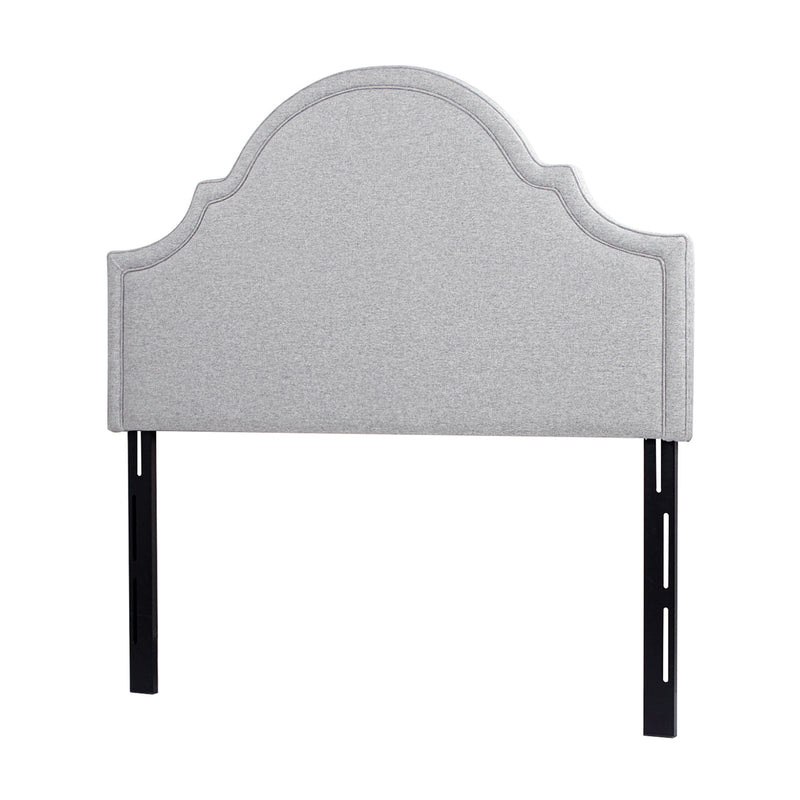 Catherine - Queen Upholstered Headboard - Light Gray