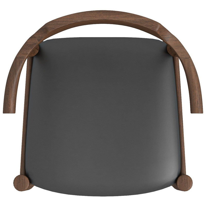 Damian - Mid-Century Solid Wood Dining Chair