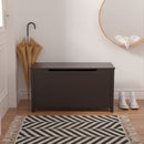 Toy Box Storage With Safety Hinged Lid