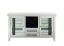Noralie - Wine Cabinet - Mirrored & Faux Diamonds - 36" - Atlantic Fine Furniture Inc