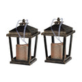 Menifee Lantern With Led Candle (Set of 2)