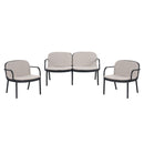 Luna - Outdoor Patio 3 Pieces Chat Set