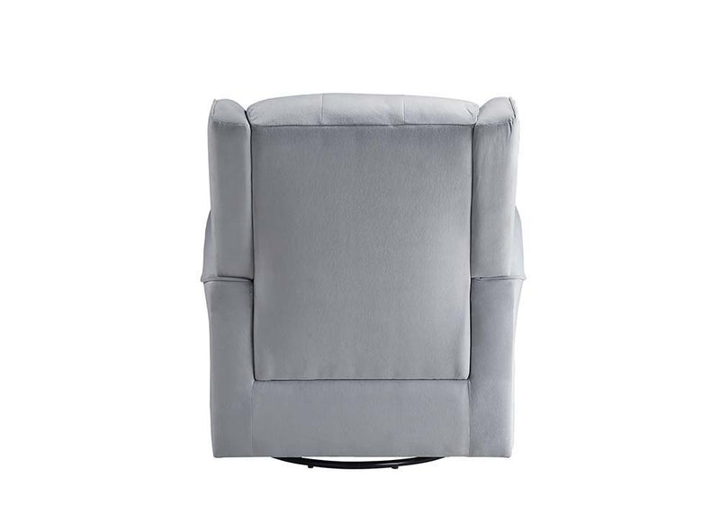 Zeger - Swivel Chair - Gray Fabric - Atlantic Fine Furniture Inc