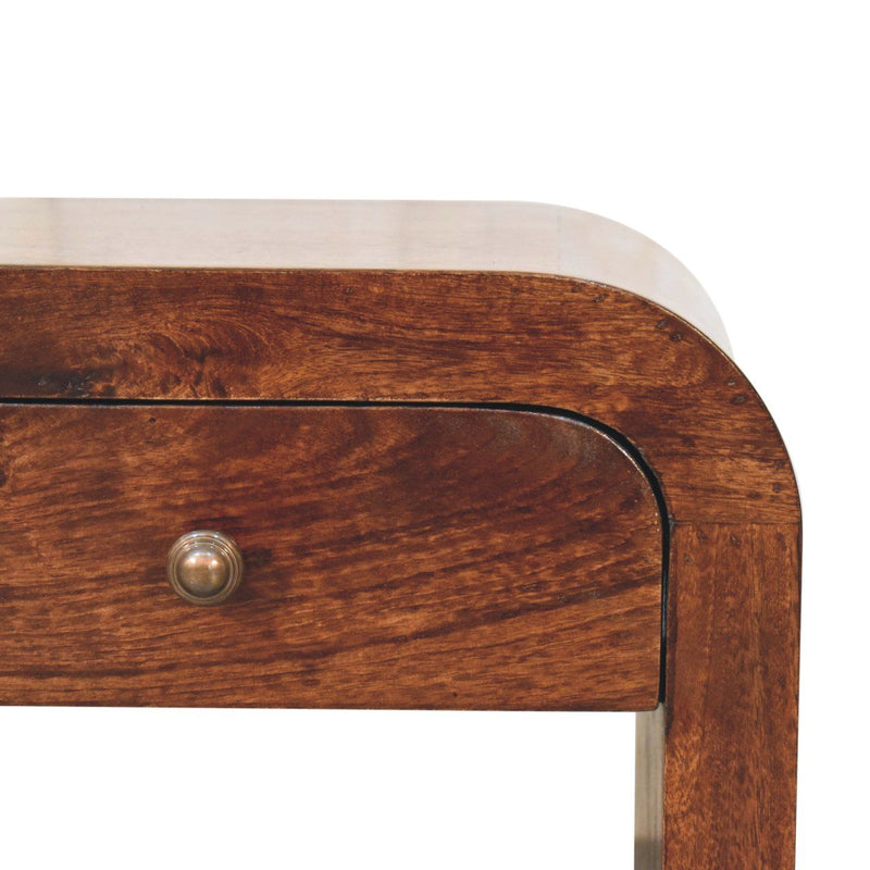 Mini Darcy - Nightstand With Curved Edges
