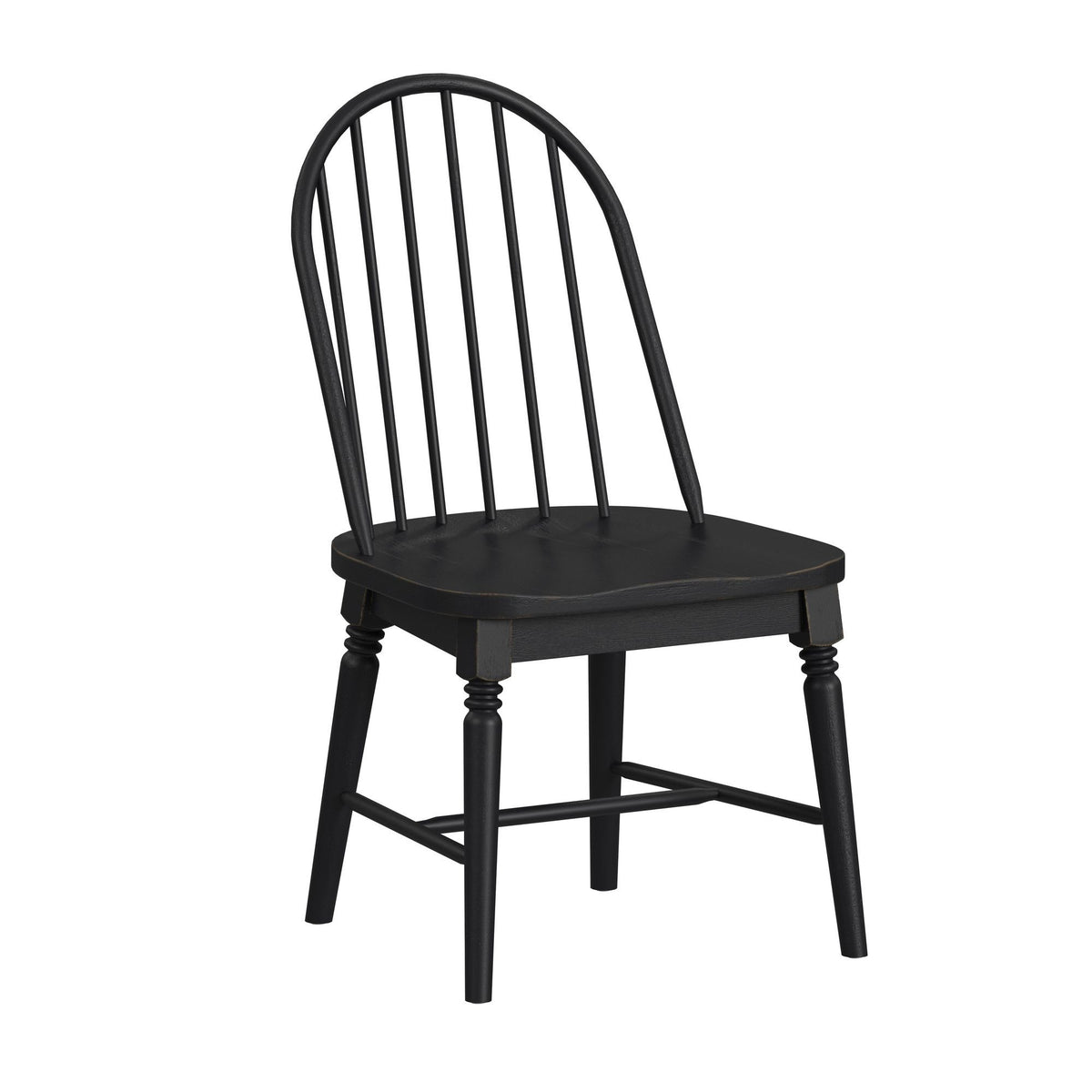 Heritage & Home Windsor Side Chair (Set of 2) in Black by Elements International