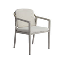 7 Pieces Modern Outdoor Dining Set With Acacia Wood Table And Chairs