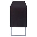 Lawtey - 5-Drawer Home Office Storage Credenza - Cappuccino