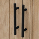 Modern Freestanding Bathroom Vanity With Ceramic Sink, Hot And Cold Faucet, Storage Cabinet & Open Shelf