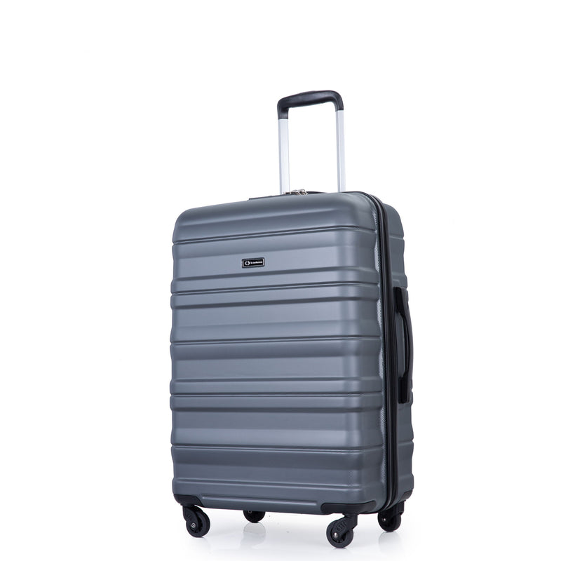 Expandable 3 Piece Luggage Sets Lightweight & Durable Suitcase, Spinner Wheels, Tsa Lock