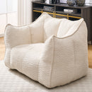 Comfortable Chenille Sofa Chairs With Highly Resilient Foam For Living Rooms And Bedrooms