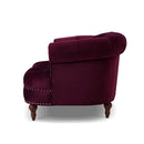 La Rosa - Victorian Tufted Upholstered Accent Chair