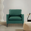 Nordic Retro Light Luxury Upholstered Sofa Chair