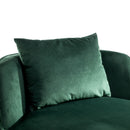 360 Degree Swivel Over Sized Upholstered Barrel Chair