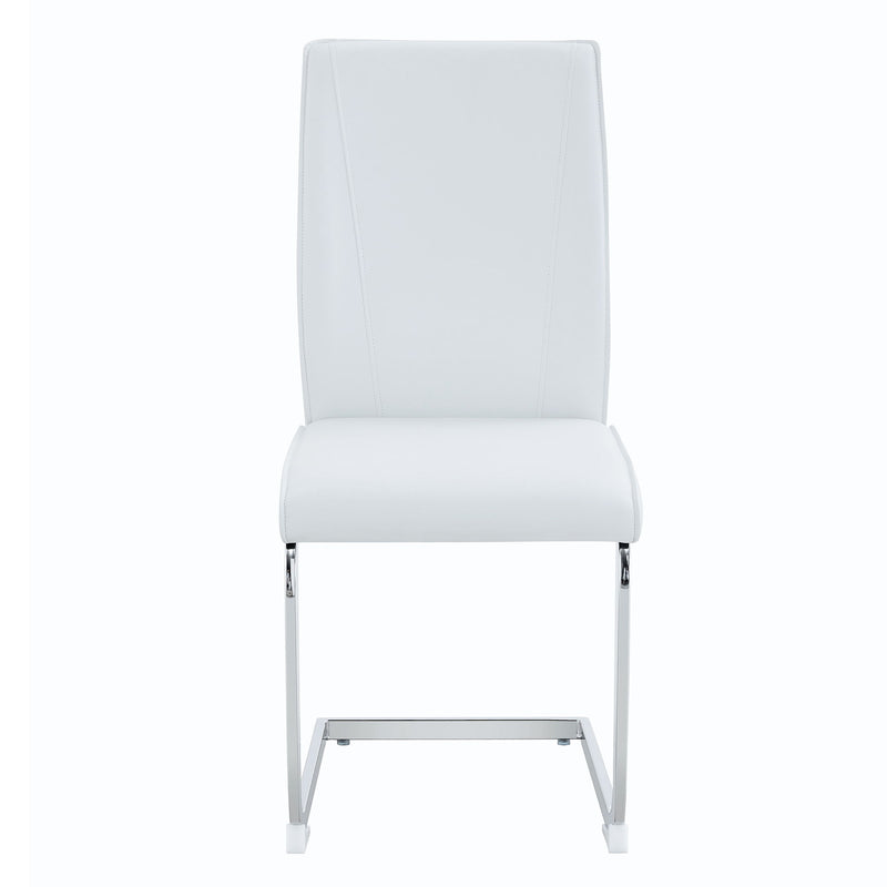 Luxury Simple Arch Chair, High Resilience With Metal Legs