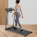 Folding Walking Pad Treadmill For Home With Incline 0.5 7.5Mph - Black