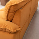 Modern Sofa With Removable Pillowcase And Backrest