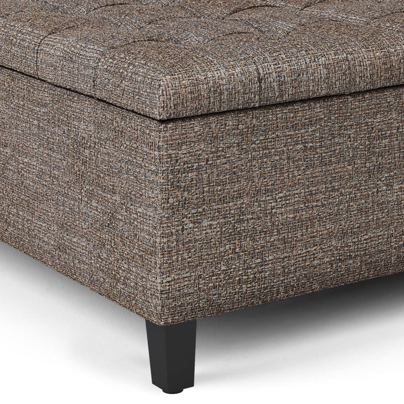 Harrison - Upholstered Coffee Table Storage Ottoman