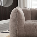 Soft Chenille Bean Bag Chair With High Resilient Foam