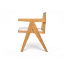 Chandigarh Farmhouse Style Cane Upholstered Dining Chairs (Set of 2)