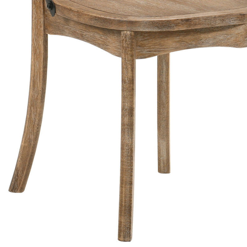 Kendric - Rustic Side Chair (Set of 2) - Oak