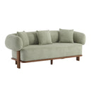 Modern Curved Arm Sofa