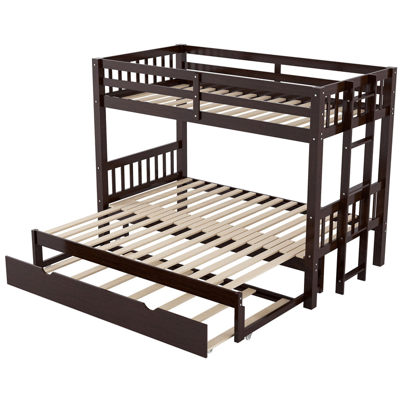 Smooth Mobility Bunk Bed With Trundle