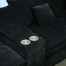 U Shaped Sectional Cloud Couch For Living Room