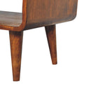 Solid Wood Open Media Unit