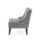 Nicole - French Style Upholstered Loveseat With Tufted Backrest