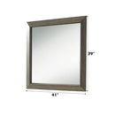 Lyndon - Mirror - Weathered Gray Grain - Atlantic Fine Furniture Inc