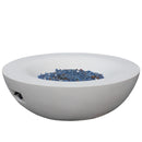 Outdoor Concrete Propane Gas Fire Pit Bowl