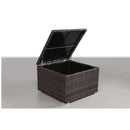 Elegant Outdoor Rattan Wicker 6 Person Seating Group With Cushions