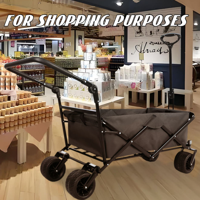 Utility Park Garden Cart Tool Customized Color Folding Camping Trolley Outdoor Picnic Beach Wagon