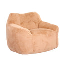 Beanbag Sofa Chair With Armrests Stuffed High Density Foam