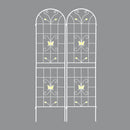 Garden Metal Trellis Rustproof Trellis For Climbing Plants Outdoor Flower Support