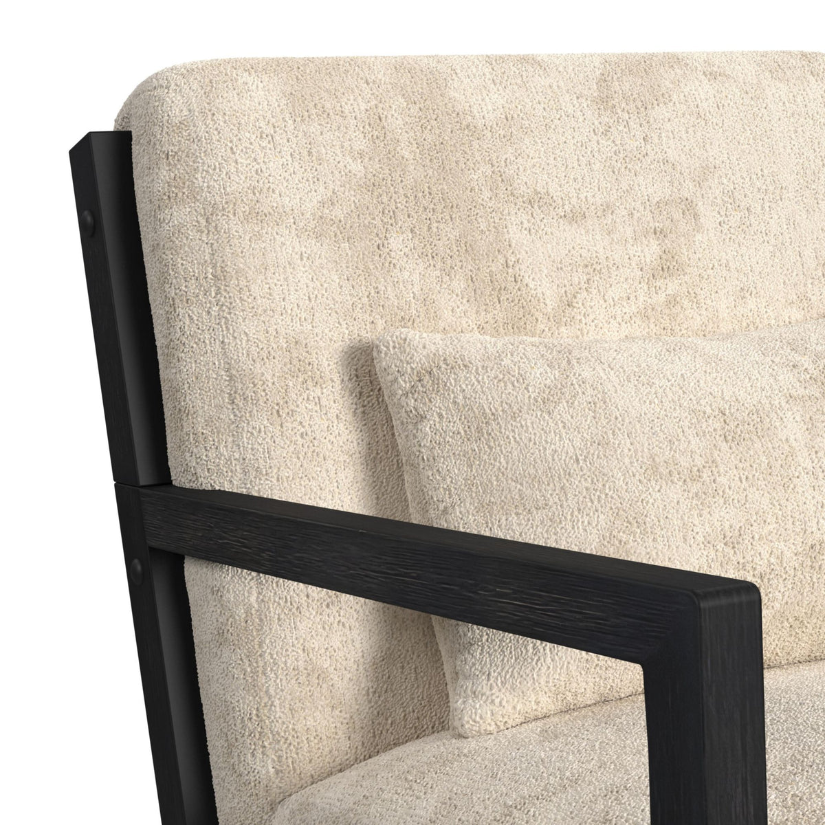 Marina Chair With Kidney Pillow in Beige by Elements International, view 15