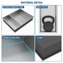 Modern Stainless Steel Shower Niche Double Shelf For Bathroom