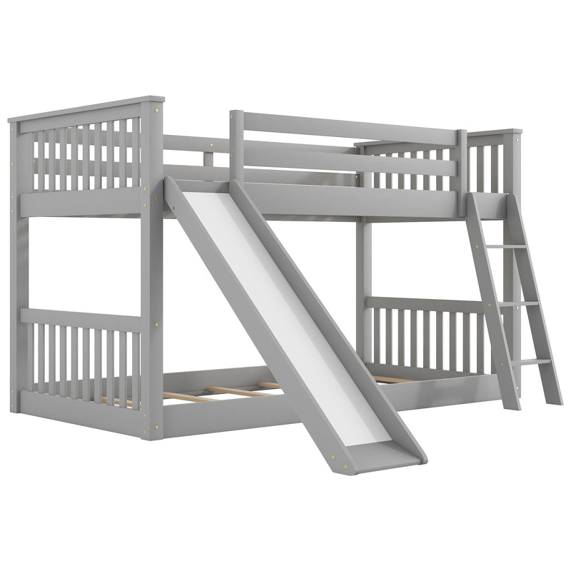 Bunk Bed & Convertible Slide And Ladder