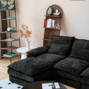 Modular Sectional Sofa Cloud Couch With Double Chaise Lounge