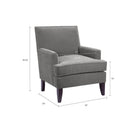 Colton - Track Arm Club Chair With Nailhead Trim
