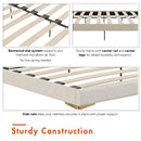 Coco - King Size Upholstered Bed - Ivory