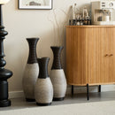 Designer Floor Vases, Large Vases For Home Decor Flooring (Set of 3)