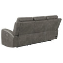 Brickston - Triple Power Reclining Sofa