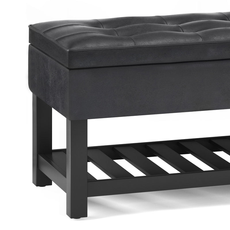 Cosmopolitan - Storage Ottoman Bench With Open Bottom