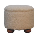 Storage Footstool - Cream